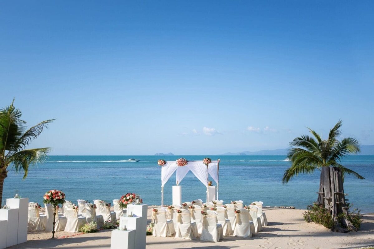 Luxury wedding, Belmond Napasai Koh Samui