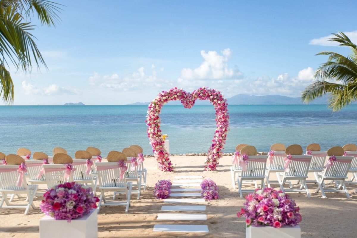 Luxury wedding, Belmond Napasai Koh Samui