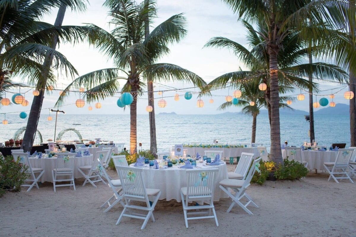 Luxury wedding, Belmond Napasai Koh Samui