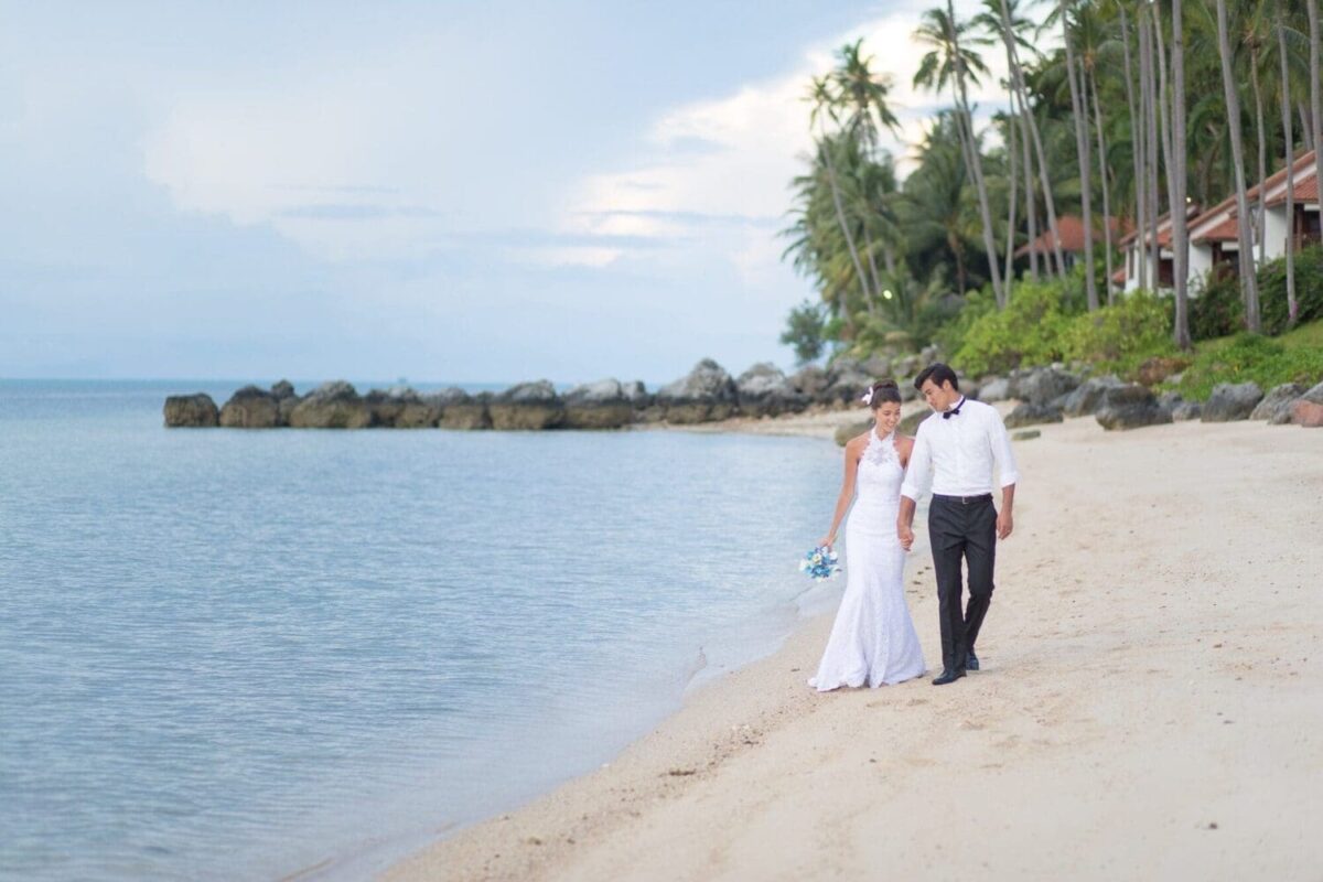 Luxury wedding, Belmond Napasai Koh Samui