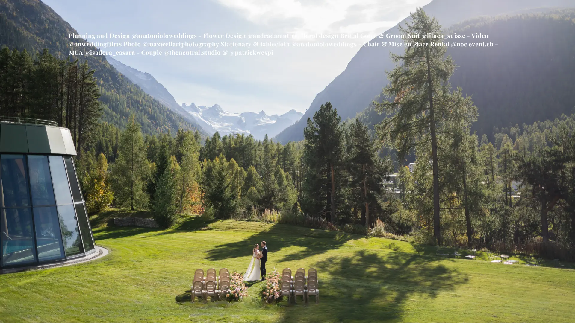 Grand Hotel Kronenhof luxury weddings
