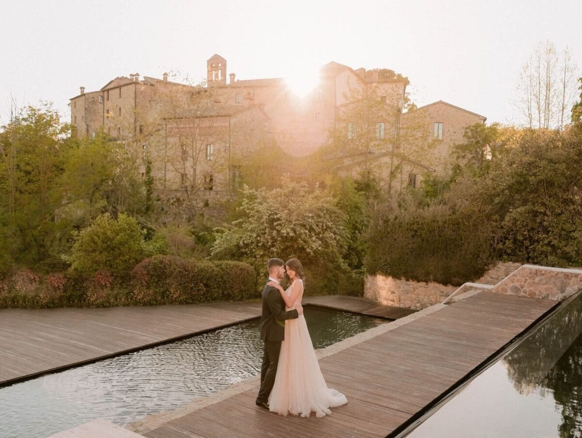 Destination wedding Italy, Castel Monastero