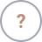 Question mark icon in a circle, representing uncertainty or inquiry