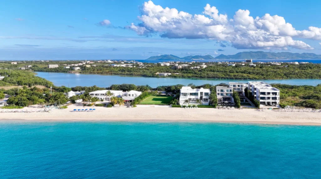 Luxury beachfront villas in Anguilla, perfect for a destination wedding.