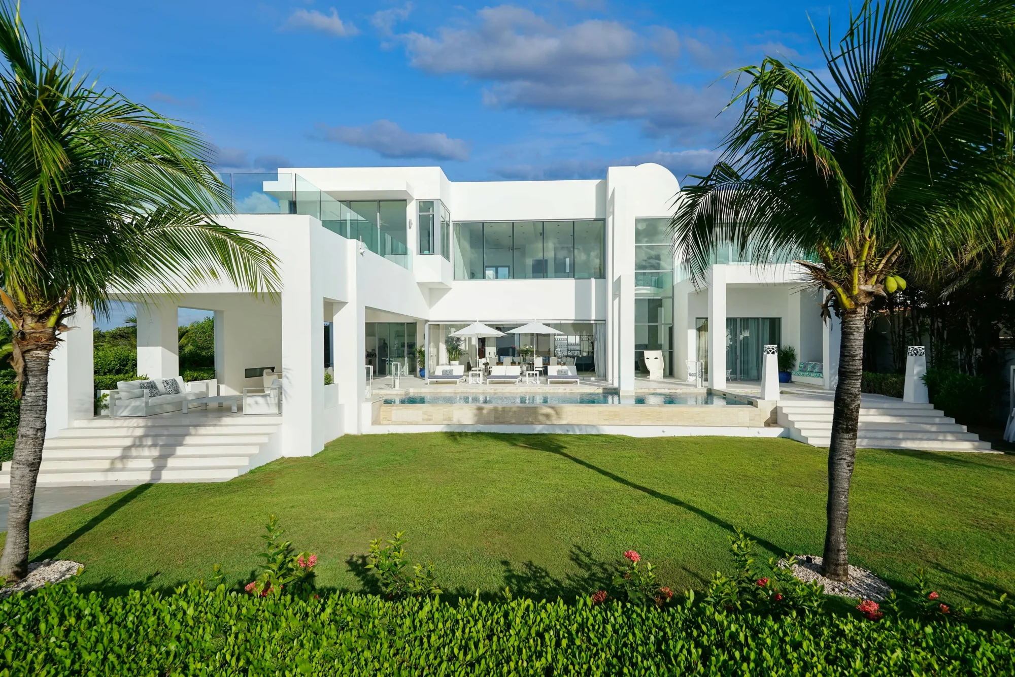 Luxury beachfront villa in Anguilla, perfect for a destination wedding.